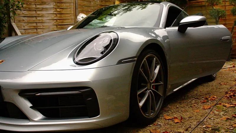 Porsche 911 après protection céramique